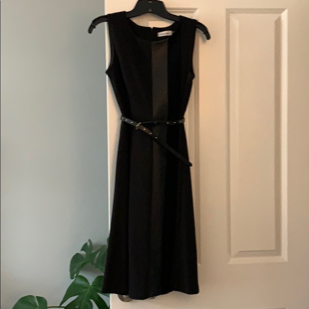 Calvin Klein size 2 black dress